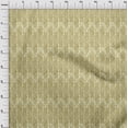 thumbnail image 3 of oneOone Silk Tabby Fabric Swirl & Geometric Block Print Sewing Fabric BTY 42 Inch Wide, 3 of 4
