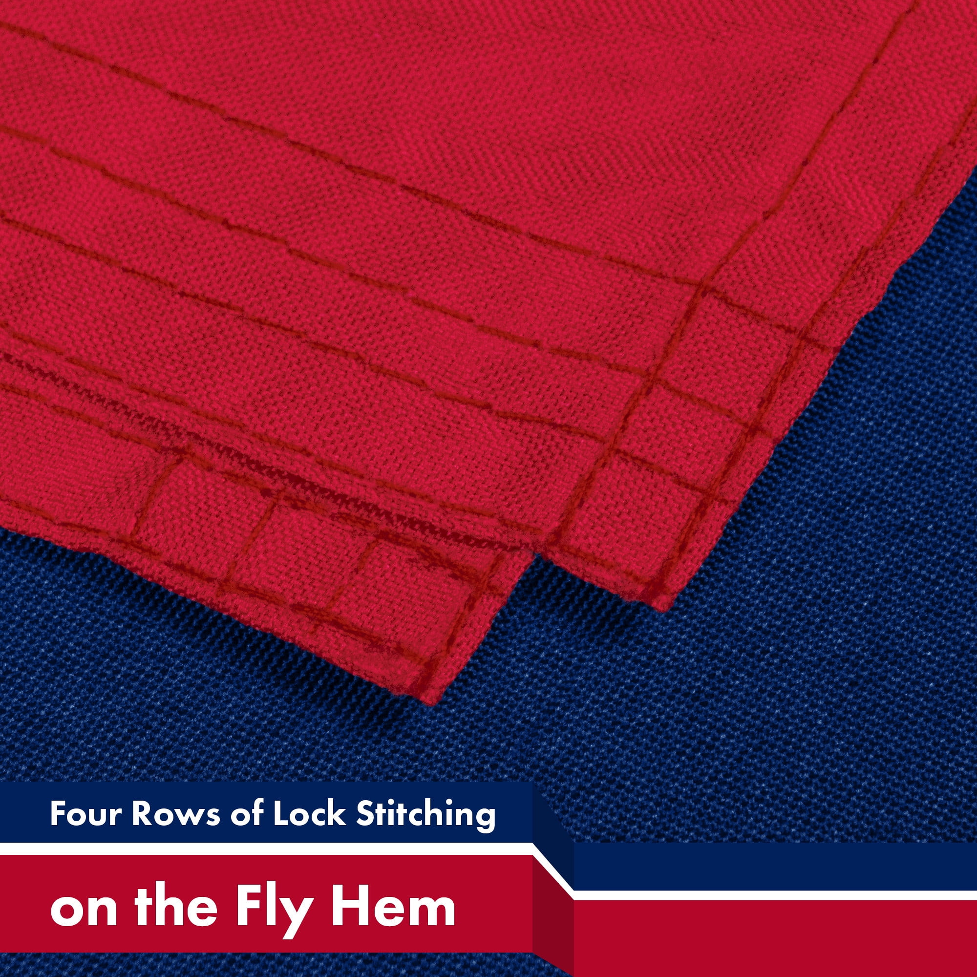 G128 Combo Pack: USA American Flag 3x5 Ft 150D Printed Stars & Norway (Norwegian) Flag 3x5 Ft 150D Printed