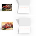thumbnail image 2 of Variety of Red Farm Truck Christmas Cards - 15 Cards and Envelopes - Christmas Truck - 144, 2 of 4