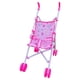 thumbnail image 2 of Cochecito de muñeca para niños, juguete interactivo con ruedas estables (muñeca no incluida), cochecito de paseo, carrito de regalo de cumpleaños para, 2 of 10