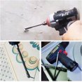 thumbnail image 4 of Impact Nut Driver Set, 6 Inch (150mm) Long Magnetic Tip Nut Setter Drill Bit Extension, Quick Change 1/4" Hex Shank 6mm Nut Setter Driver Drill Bits- 5 pcs, 4 of 5