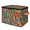 Multicolor 3, variant on ADECORIVY Vintage Lemon Ceramic Tile Storage Bin with Lid, Decorative Storage Boxes Cube for Shelves, Foldable Storage Baskets Closet Clothes Organizer with Handles