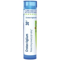 Boiron Croton Tiglium 30C, Homeopathic Medicine for Itching Relieved By Light Rubbing, 80 Pellets