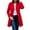 Red, variant on Women's Coat Double-Breasted Long Dressy Windbreaker Overcoat, Fall Winter Outerwear for Formal and Casual Occasions,Wine,2XL