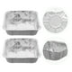 thumbnail image 3 of ColoMX 30 piezas de moldes desechables de papel de aluminio para hornear, moldes cuadrados para hornear, 3 of 8