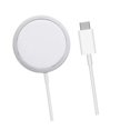 thumbnail image 2 of Cargador inalámbrico magnético de 15 W compatible con Qi, base de aleación de aluminio, mejor disipación del calor, seguro para iPhone 12 y 13, 2 of 15