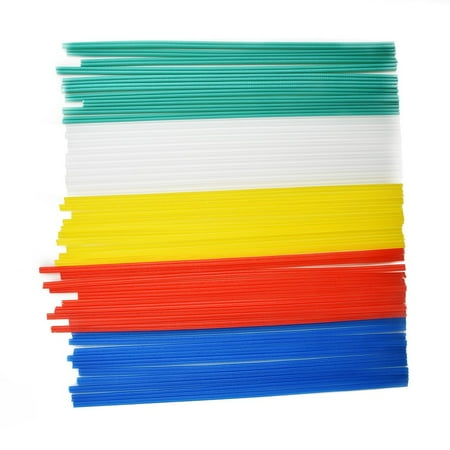 

BAMILL 50pcs Plastic Welding Rods PP/PVC Fairing Welding Sticks for Plastic Welder