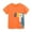 Orange, variant on Sentuca Boys Shirts Size 2, Cotton Casual Cute Graphic Tees Crew Neck Short Sleeve T-Shirts for Toddler Clothes