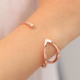 thumbnail image 1 of Xihbxyly Ofertas Prime Pulsera abierta en forma de C Pulsera geométrica irregular de moda Joyería de personalidad para mujer, 1 of 2