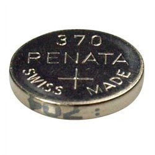 Renata Battery 370 (SR920W) Silver Oxide 1.55V (10 Batteries)
