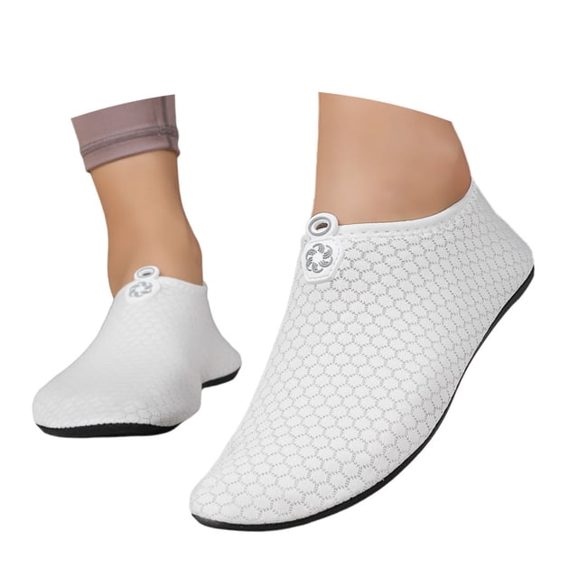 Chaussures Aquatiques Hommes Femmes Adultes Pieds Nus pour Plage Natation Rivière Piscine Lac Randonnée Kayak Surf