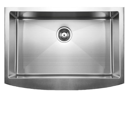 Ukinox Rsfc849 Apron Front Single Basin Stainless Steel Undermount Kitchen Sink