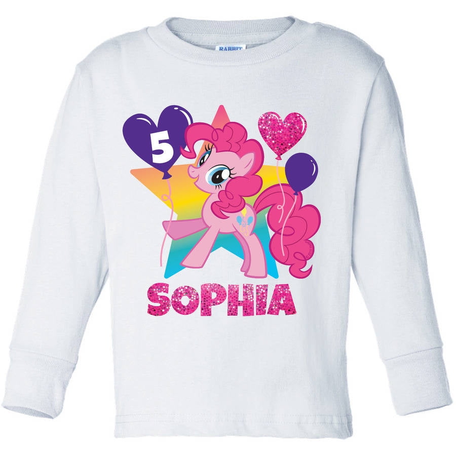 Pinkie Pie My Little Pony Custom Personal Birthday Party Favor Gift T-Shirt