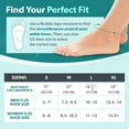 thumbnail image 6 of BraceAbility Bunion Relief Socks, Split Toe Compression for Bunion Pain Relief and Toe Alignment, 1 Pair, Small, 6 of 10