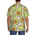thumbnail image 3 of Kdxio Men'S Hawaiian Shirt For Men Short Sleeve Shirt Cute Avocado Summer Casual Holiday Beach Button Down T-Shirts, 3 of 5