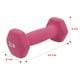 thumbnail image 3 of Par de Mancuerna de Neopreno Sunny Health & Fitness 2 LB Mod. NO. 021-2 Rosa, 3 of 6