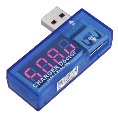 USB Charger Doctor Inline Voltage Current Meter Tester - USB Power Diagnostic