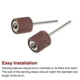 thumbnail image 4 of 100 Packs Sanding Drums 3/8 Inch Mini Sanding Sleeves 240 Grit Sanding Bands for Drum Sander, 4 of 6