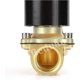 thumbnail image 4 of Brass Electric Solenoid Valve, 1/2" 12V Air Valve Normally Colsed for Water Air, 4 of 5