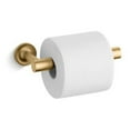 thumbnail image 2 of Kohler K-14377 Purist Wall Mounted Pivoting Toilet Paper Holder - Nickel, 2 of 2