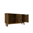 thumbnail image 3 of Yonkers 62.99 Sideboard with Solid Wood Legs and 2 Cabinets in Off White and Cinnamon, 3 of 5