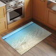 thumbnail image 2 of Beach Ocean Entryway Rug 2'x3'&nbsp; Non Slip Front Door Mats, Blue Sky Sea Waves Nature Landscape Entrance Rugs Indoor Outdoor Carpet, Washable Floor Mats Small Area Rug for Bedroom Kitchen, 2 of 8