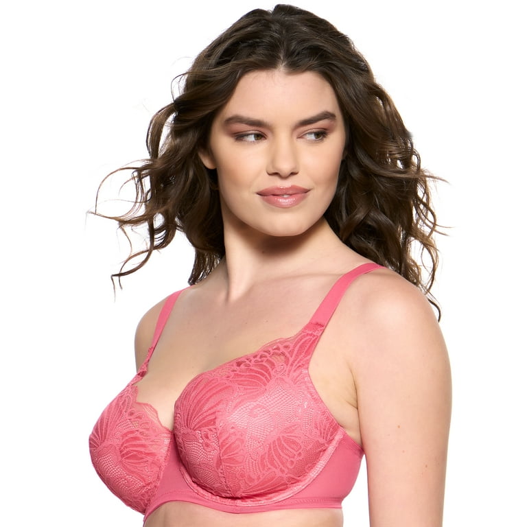Paramour by Felina | Tempting Plush All Over Lace Underwire Bra  (Honeysuckle, 38D)