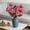 Hot Pink_New#2331, variant on Artificial Ranunculus Flowers Bouquet 3 Heads – High End Faux Peony Stems for Home Decor, Wedding Centerpieces, Office and Table Arrangements