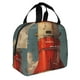 thumbnail image 2 of Disketp Rusty Rocket Launch Bolsa Térmica para Almuerzo para Hombre y Mujer, Ideal para Trabajo, Senderismo y Picnic, 2 of 8