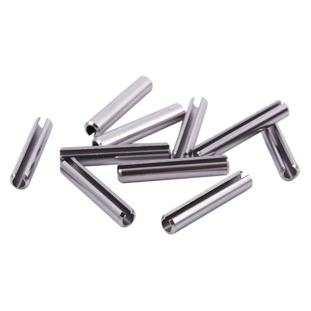 

M4x25mm 304 Stainless Steel Split Spring Roll Dowel Pins 10Pcs