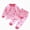 boy outfits-Pink, variant on TOWED22 Toddler Kids Clothes 2Pcs Long Sleeve Print Pattern Round Neck T-Shirt and Pants Casual Warm Fall Outfits Set(White,3-6 M)