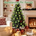 thumbnail image 6 of Waipfaru 16Pcs Christmas Ball Ornaments,3.15" Shatterproof Hanging Xmas Ornaments Set for Christmas Holiday Party Decoration, 6 of 7
