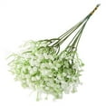 thumbnail image 2 of Wizlet 10pcs Artificial Flowers Baby Breath Flower Fake Gypsophila For Wedding Party Home Decoration Floral Bouquets DIY Accessories green, 2 of 6