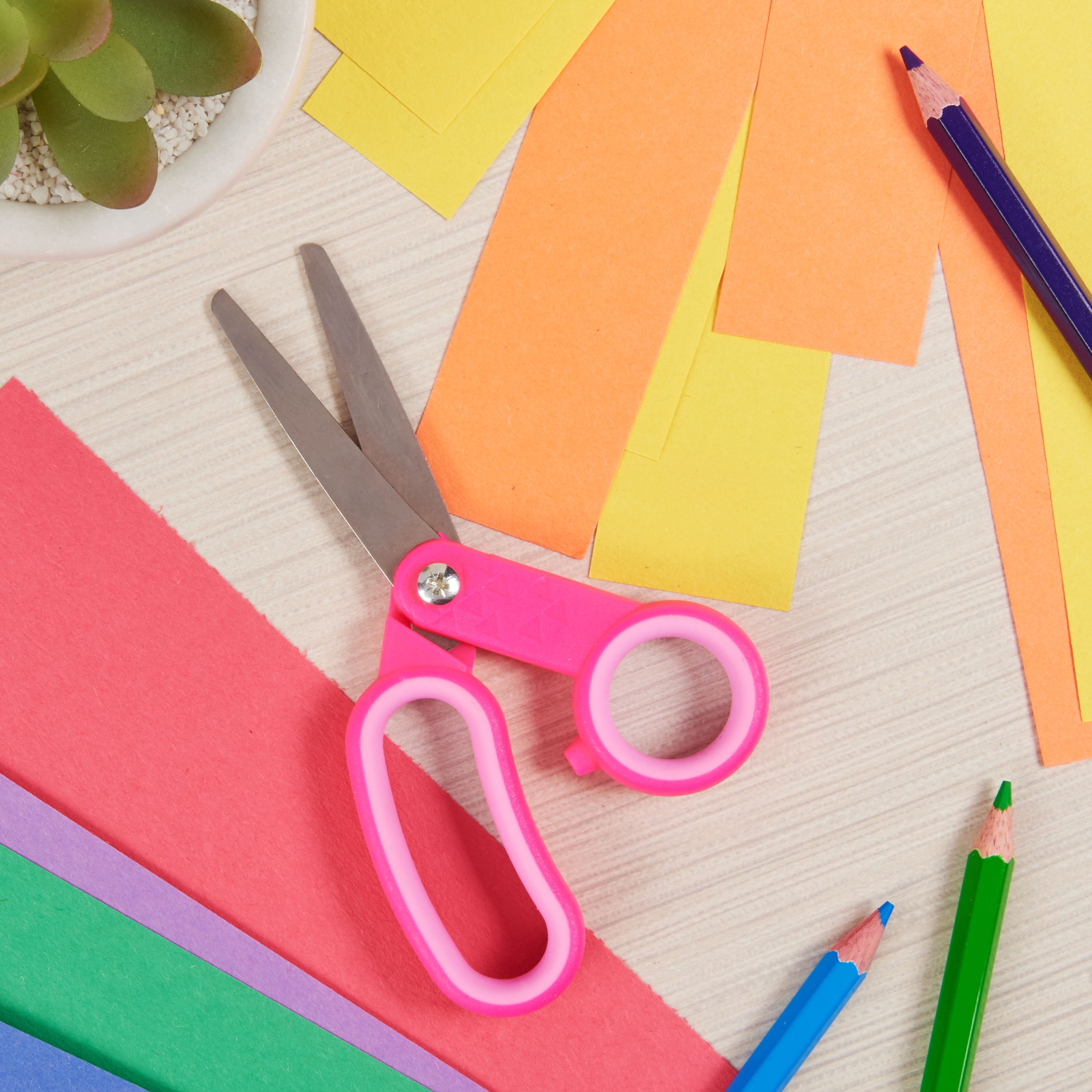 Pen + Gear Kids' Scissors, 5", Pink