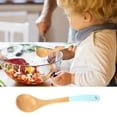 thumbnail image 3 of Bzdzmqm under $5 Wooden Kitchen Utensils, KidsKitchenware Set Beech Wood, Solid WoodChildren'sCooking Utensils, Safe Non-Toxic Wooden Spatula, Educational Play Food Tools, Mini Chef Cooking Set, 3 of 4