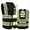 Black, variant on High Visibility Reflective Safety Vest with Pockets, Custom Logo Available, Unisex for Night Construction Work