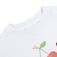thumbnail image 3 of NIPAXO Girls Graphic T-Shirt Cute Cherry Bear Short Sleeve Crewneck Cotton Tee, Casual Summer Top for Girls 4-5Y (White, 3 of 9