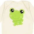 thumbnail image 4 of Inktastic Cute Frog, Little Frog, Baby Frog, Green Frog Boys or Girls Long Sleeve Baby Bodysuit, 4 of 5