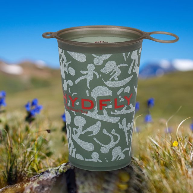Botella De Agua Taza plegable para acampar, taza de agua de TPU para maratón al aire libre, ciclismo, carrera de arrastre