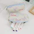 thumbnail image 6 of Large Capacity Cute Pencil Case Pencil Pouch Pencil Bag,Portable Butterfly Pattern Stationery Storage Bag,Cosmetic Bag Coin Pouch,Multi-functional Makeup Bag for Women, 6 of 9