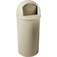 thumbnail image 2 of Rubbermaid Marshal Classic Container Round 25 gal Beige FG817088BEIG, 2 of 2