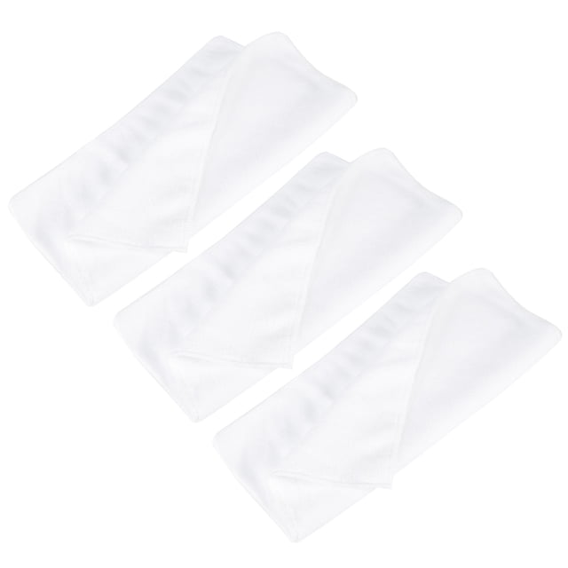 Toalla 10 Uds 30x30cm Toalla Deportiva Blanca Toalla absorbente De Microfibra Cuadrada Para Yoga Fitness