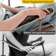 thumbnail image 3 of Resenkos Portable Camping Chair with 400 LBS Metal Frame and Anti-Slip Feet, Camping Chairs for Adult Hiking Fishing Beach, 3 of 8