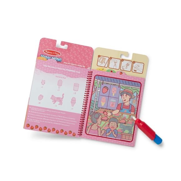 Set de Juego Melissa & Doug Water Wow Esencias Frutas