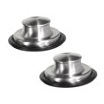 thumbnail image 1 of Kitchen Sink Drain Stopper 2PCS Garbage Disposal Stopper 3.35 Inch Sink Drain Plug, Fits Standard Ki, 1 of 5