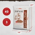 thumbnail image 3 of Michigan Peat Garden Magic Planting Potting Top Soil Blend, 40 lbs Bag (3 Pack), 3 of 6