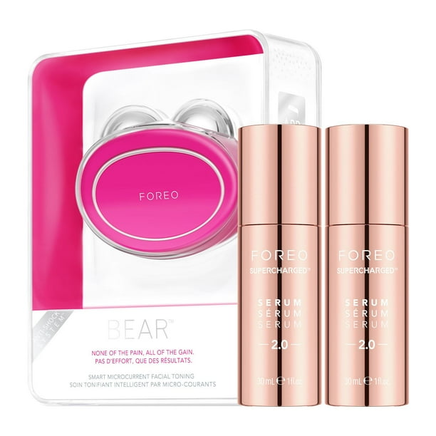 FOREO BEAR フェイシャルトーニング Amazon.com: FOREO Bear Microcurrent Facial Device - Face