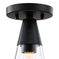 thumbnail image 6 of Designers Fountain Norro 5.5 inch 1-Light Matte Black Modern Flush Mount Ceiling Light, D290M-5FM-MB, 6 of 8