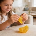 thumbnail image 3 of 2026 Edition Realistic Fruit Jelly Squishy, Translucent Mandarin and Raspberry Fidget - Office Stress Relief, Hand-Pinching Sensory Toys, Soft Squeeze Decompression Dough for Adults, 3 of 5