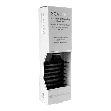 Mediceuticals Scalpro Smoothing & Detangling Brush - Black